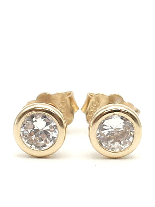 FenixJewelry Earrings Gold Plated with Stones