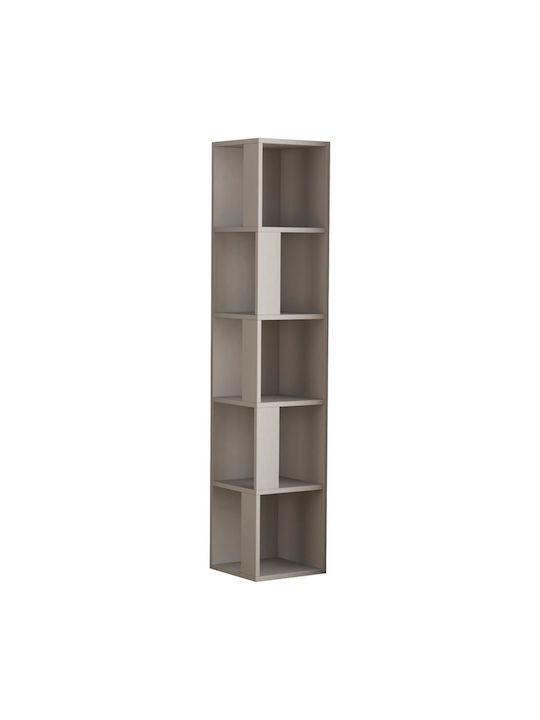 Bookcase Raphael 119-001145 Mocha 31.5x31.5x159cm