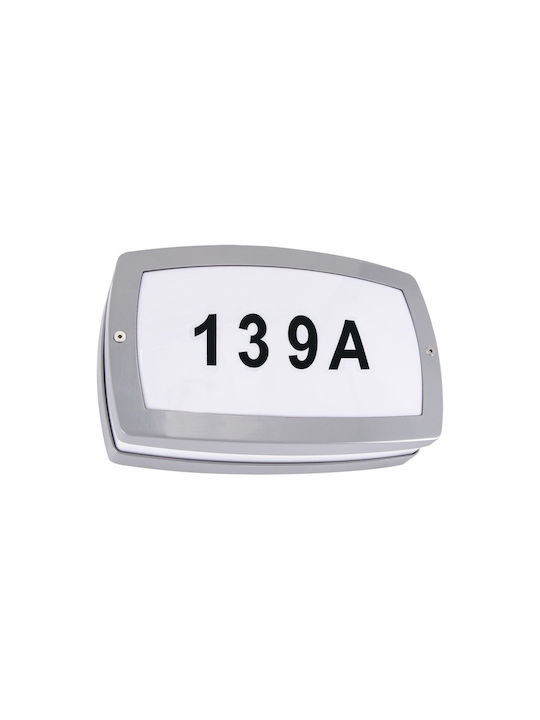 Struhm Lumină de exterior montată pe perete LED 8W cu Alb Natural Lumină