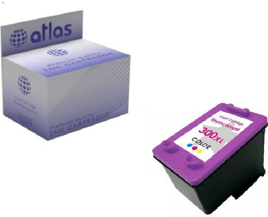 Atlas Съвместима мастиленоструйна касета HP HP NO 300XL COLOR (CC644E) 1бр