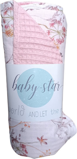 Baby Star Nursery Swaddling Blanket 75x100cm