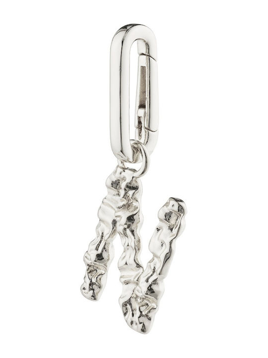 Pilgrim Charm Recycled Pendant N Silver-plated 402416014 Ορείχαλκος