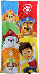 Nickelodeon Παιδική Πετσέτα Θαλάσσης Multicolor Paw Patrol