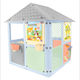 Mochtoys Plastic Kids Playhouse Multicolour 102x88x108cm