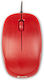 NGS Flame Wired Mouse Red