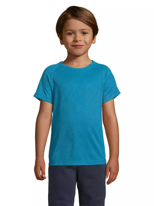 Sol's Kids T-shirt Light Blue Sporty