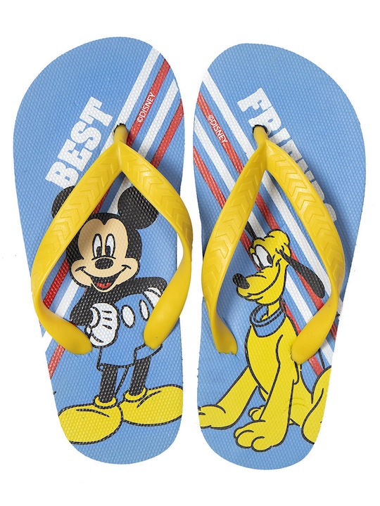 Disney Παιδικές Σαγιονάρες Flip Flops Mickey Μπλε