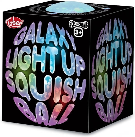 Squish Ball Galaxy Light Up