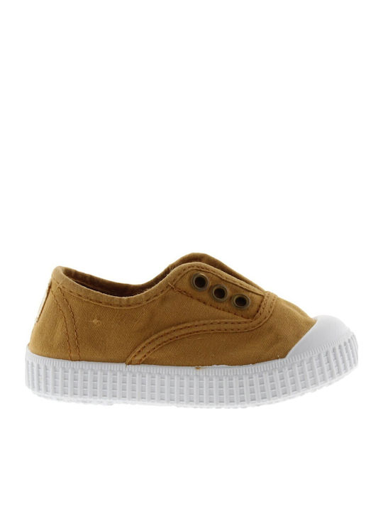 Victoria Kinder Sneakers Slip-on Gold