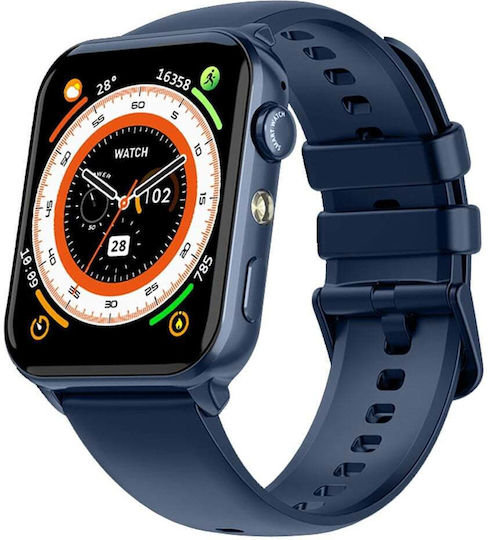 BlackView R30 Max 47mm Smartwatch με Παλμογράφο (Μπλε)