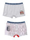 Superheroes Set of Kids' Boxers Multicolored 2pcs