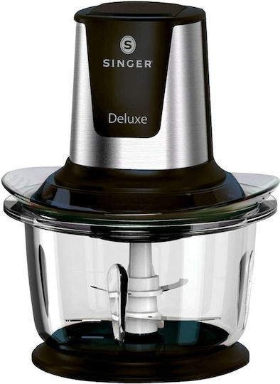 Singer Deluxe Mini Chopper Multi 500W With 1lt Capacity Black