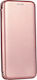 Magnet Book Leather / Silicone Gold (Redmi 6a)