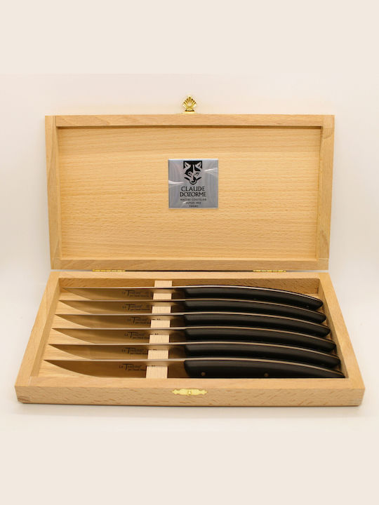Claude Dozorme Thiers Knives Fillet from Stainless Steel 6pcs