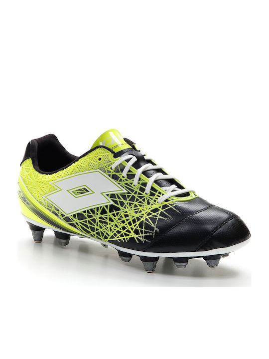 Lotto Lzg 200 Ix Sgx P Football Shoes with Cleats Yellow