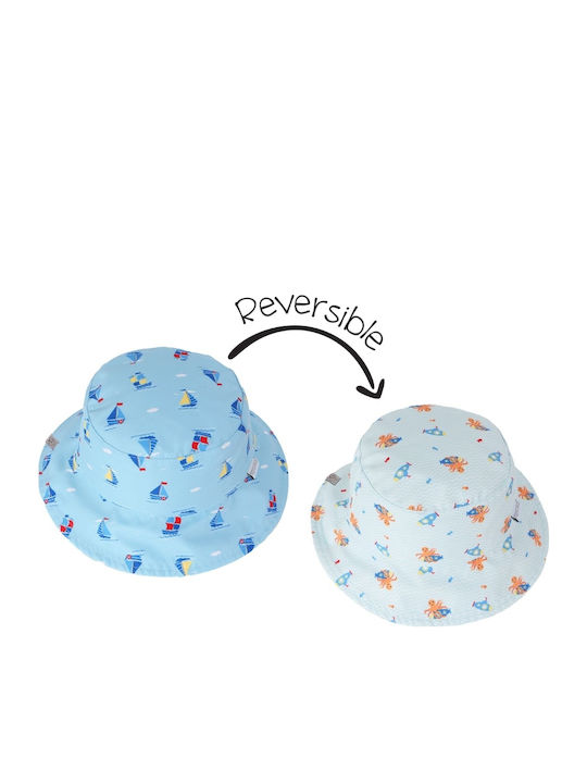 Flapjackkids Παιδικό Καπέλο Bucket Υφασμάτινο Αντηλιακό Πολύχρωμο