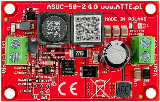 Atte Power Конвертор на CCTV Системи ASUC-50-240-OF