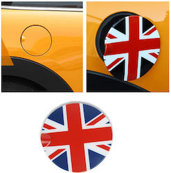 Carro 236451 Decorative Spare Tank Cap Mini Cooper Clubman R55 R56 R56 R60 R61 English Flag 1 Piece