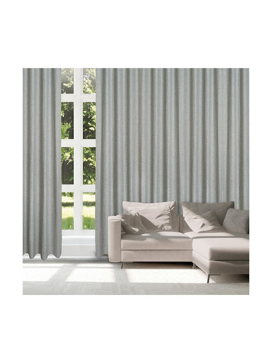 Das Home Vorhang mit Grommet 2252 Gray 140x270cm