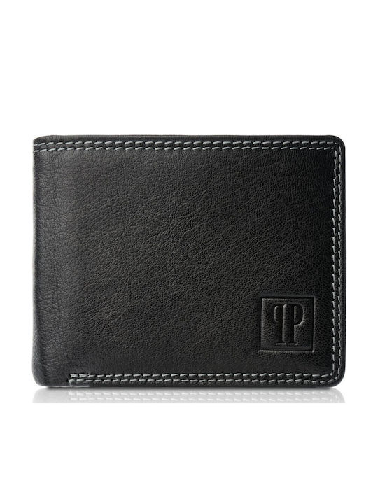 Portofel bărbătesc Clasice cu RFID Negru
