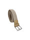 Mcan Men's Knitted Elastic Belt Beige