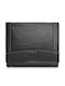 Leather Men's Wallet with RFID Black