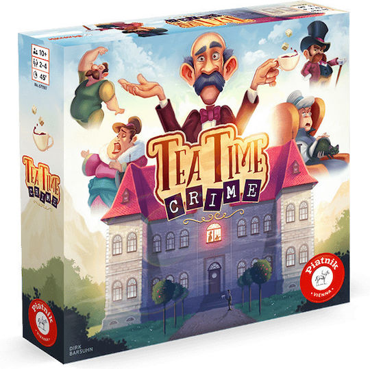 Board Game Tea Time Crime for 2-4 Players 10+ Years Old Piatnik