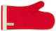 Le Creuset Ofenhandschuh Stoff in Rot Farbe 1Stück