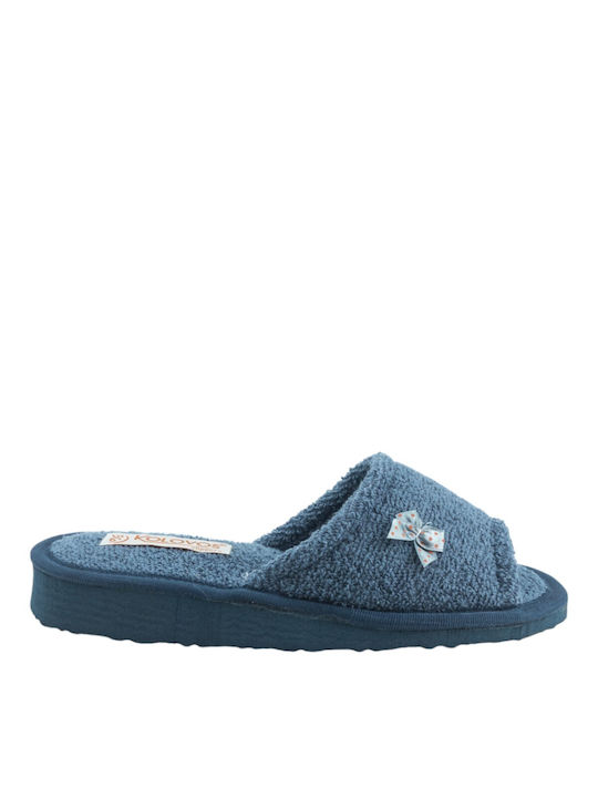 Kolovos Terry Winter Women's Slippers in Gray color