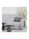 Das Home 0253 Zweisitzer-Sofa Überwurf Jacquard 180x250cm Ecru