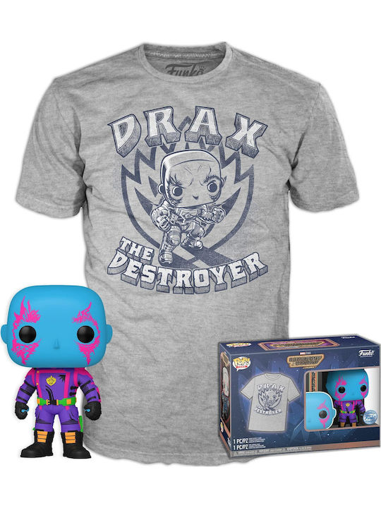 Funko Pop! Tees Marvel: Drax (Black Light) POP! με (Blacklight) Special Edition