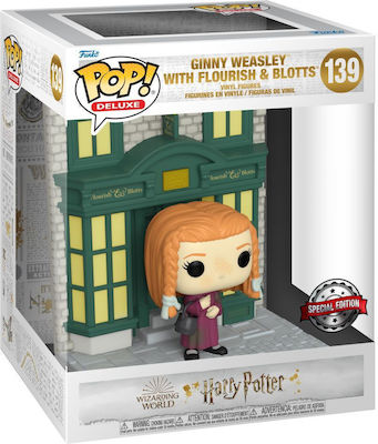 Funko Pop! Deluxe: Harry Potter - Ginny Weasley with Flourish Blotts Vinyl Figure 139 Special Edition