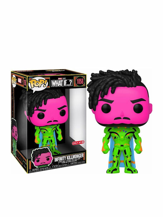 Funko Pop! Marvel: Marvel - Infinity Killmonger 1058 Bobble-Head & Supersized 10"​ (25cm) Special Edition