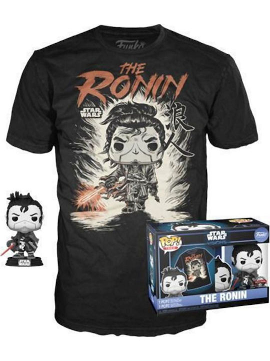 Funko Поп! Tees Филми: Междузвездни войни: Видения - The Ronin (Г) (Л) Люлееща се глава Специално издание