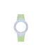 WATX & CO Rubber Strap Green 38mm