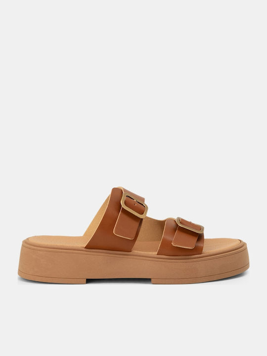 Γυναικεία Σανδάλια Flatforms Ταμπά