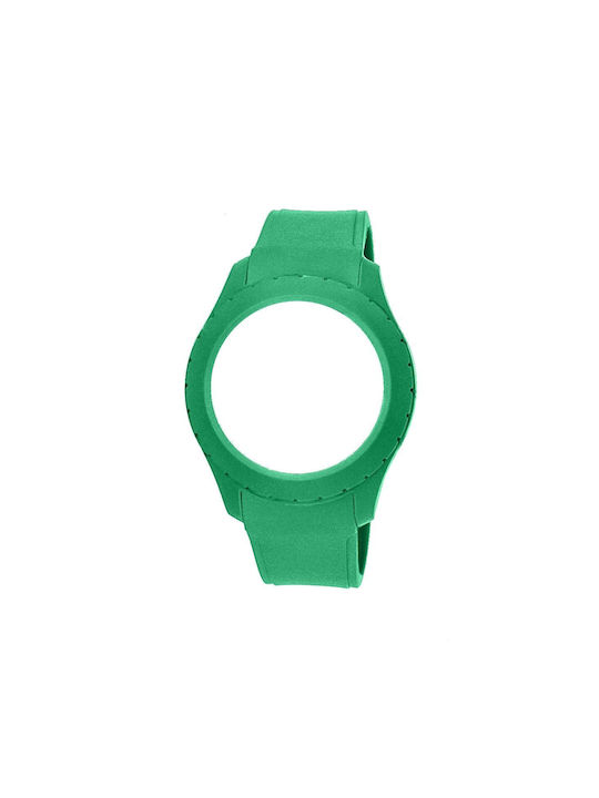 WATX & CO Rubber Strap Green 49mm