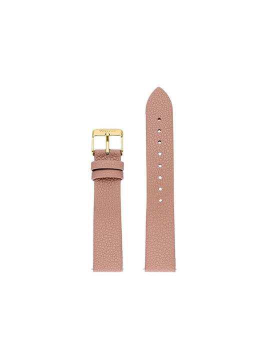 WATX & CO Leather Strap Brown 38mm