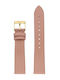 WATX & CO Lederriemen Braun 38mm