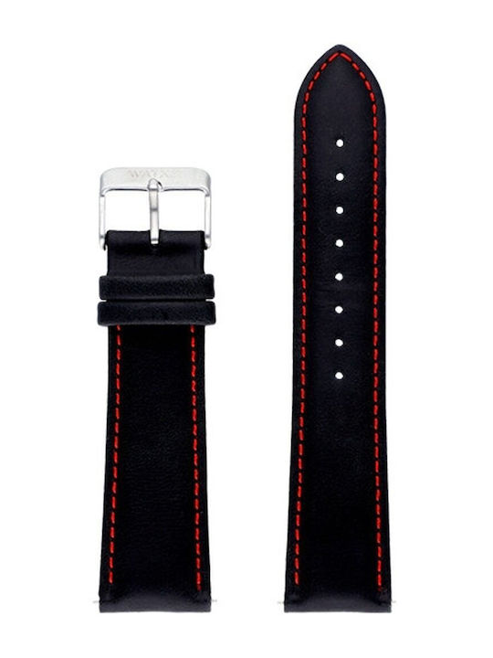 WATX & CO WXCO1723 Leather Strap Black 44mm