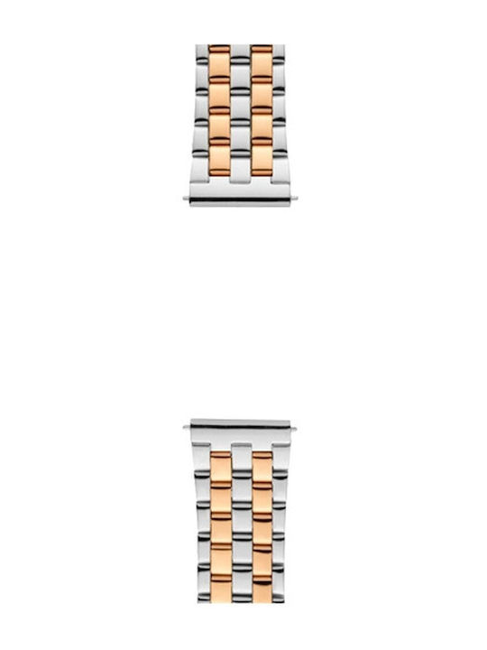 WATX & CO Μεταλλικό Μπρασελέ Ροζ 38mm