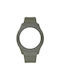 WATX & CO Καουτσούκ Λουράκι Πράσινο 49mm