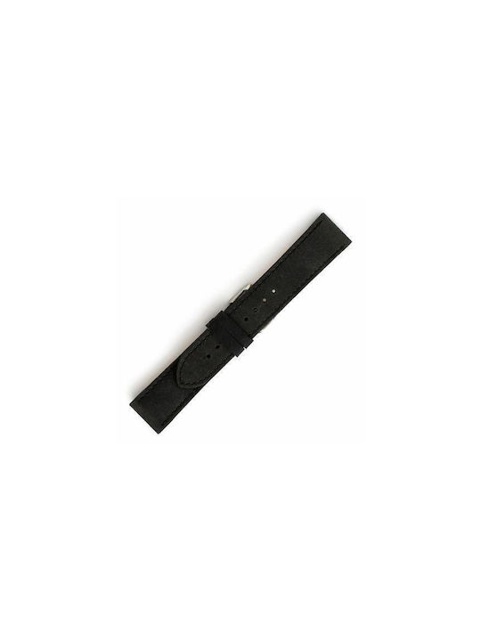 Leather Strap Black 20mm