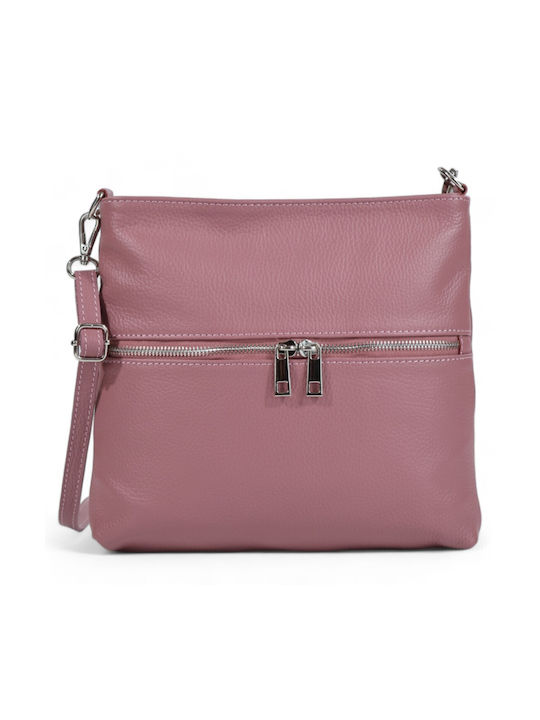 Passaggio Leather Leather Women's Bag Crossbody Pink