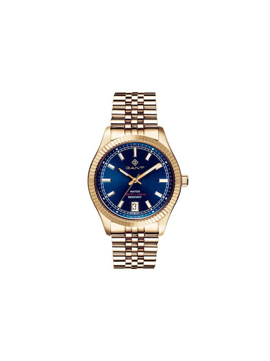 Gant Uhr mit Gold Metallarmband