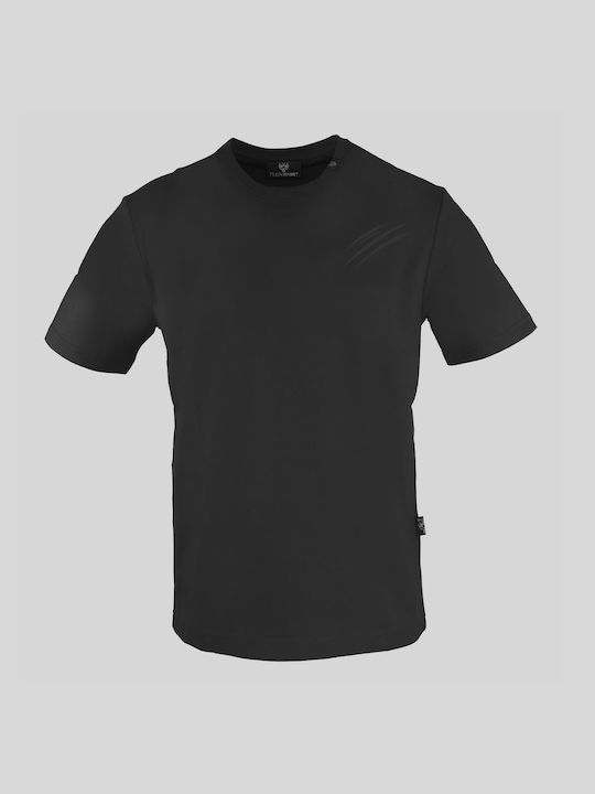 Plein Sport Men's Athletic T-shirt Short Sleeve Black