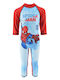 Superheroes Kids Swimwear One-Piece Red