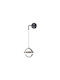 Ph206 Modern Wall Lamp with Integrated LED and Warm White Light 50x17cm