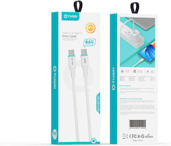 Tuqin Încărcare USB 2.0 USB-C masculin - USB-C 66W 1m (81002YTK00WH) Tuqin Încărcare USB 2.0 USB-C masculin - USB-C 66W 1m (81002YTK00WH)