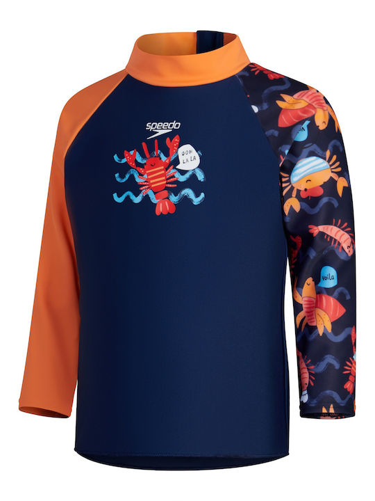 Speedo Costum de baie pentru copii Bluză cu mân...